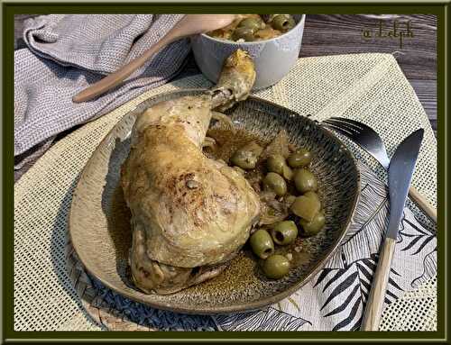 Poulet olives et citrons