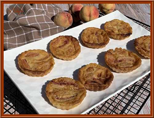 Clafoutis aux pêches de vigne