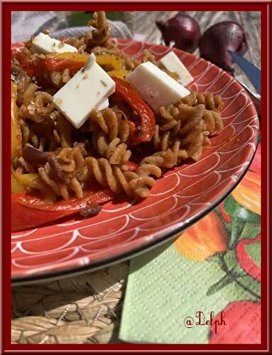 Fusilli aux poivrons