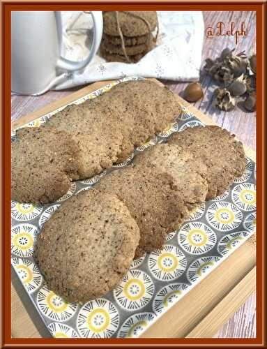 Biscuits sans gluten aux noisettes