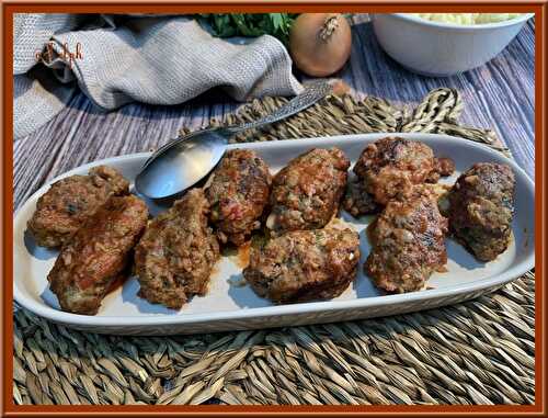 Boulettes de viande à la Chypriote