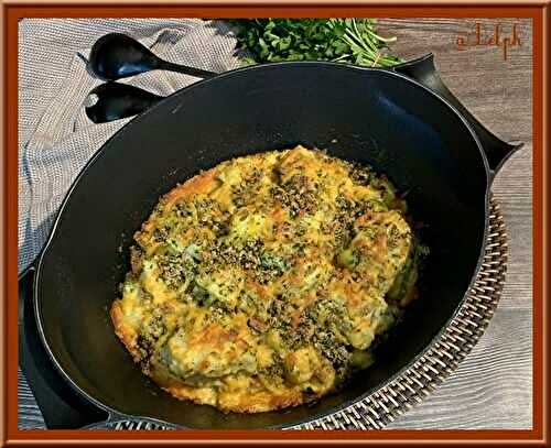 Gratin de chou-fleur à la moutarde