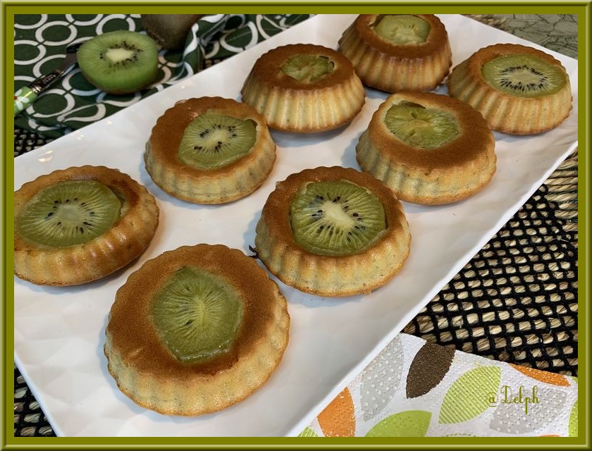 Tartelettes moelleuses aux Kiwis