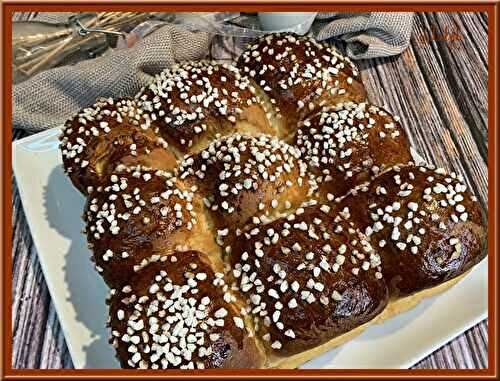 Brioche au lait concentré sucré et zestes de citron