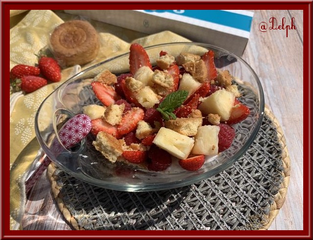 Verrine de fruits