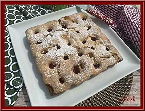 Gâteau léger aux framboises