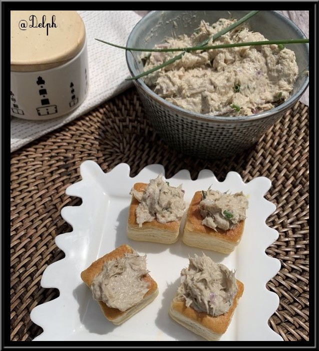 Rillettes de maquereaux à la moutarde et citron