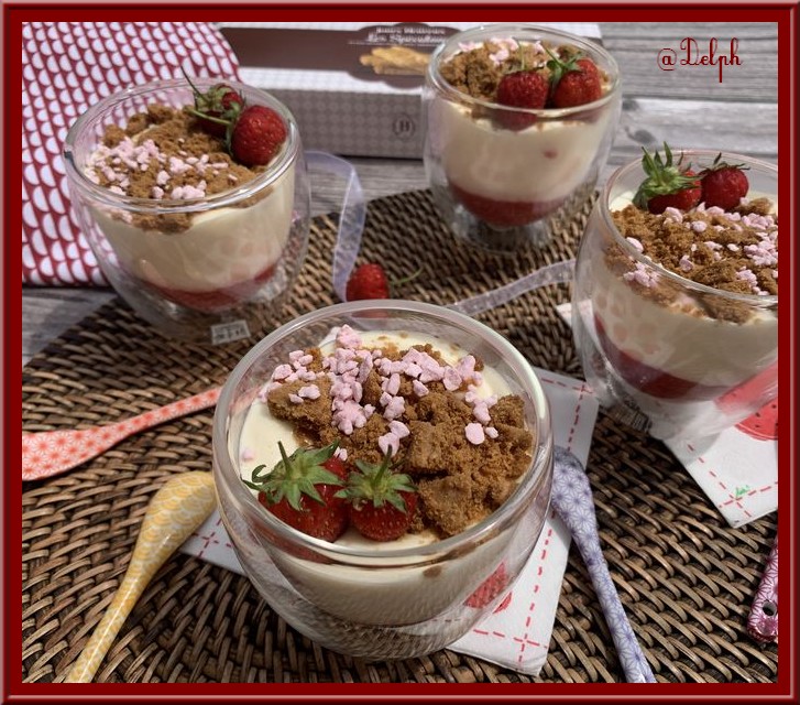 Tiramisu express aux fraises