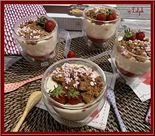 Tiramisu express aux fraises