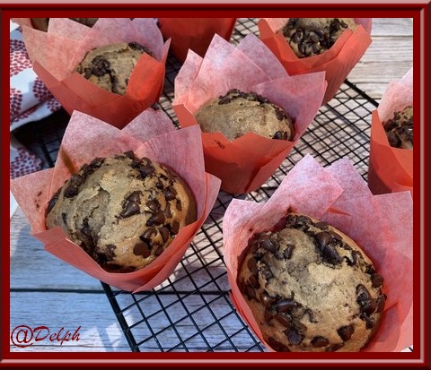 Muffins tout chocolat de Nigella Lawson