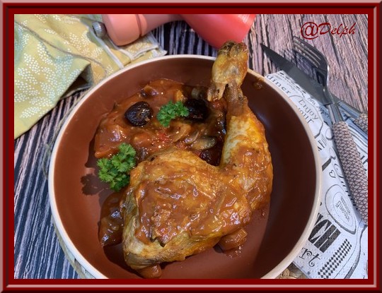 Poulet à la cacciatore