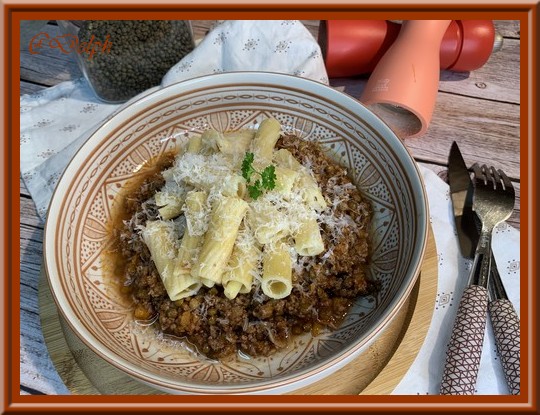 Bolognaise aux lentilles