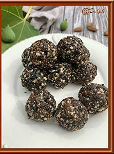 Energy balls aux figues