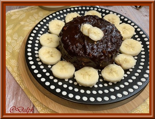 Bowl cake à la semoule et banane