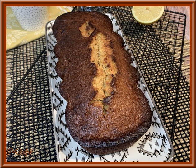 Cake au citron et aux amandes