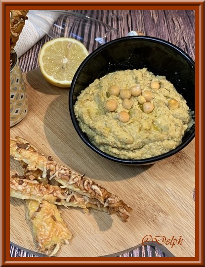 Houmous au citron