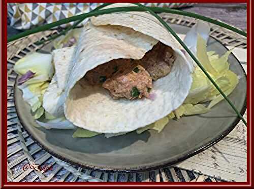 Wraps de thon à la tomate et ricotta