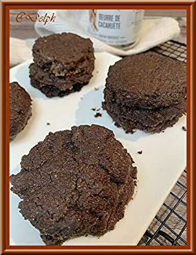 Cookies au beurre de cacahuètes et cacao