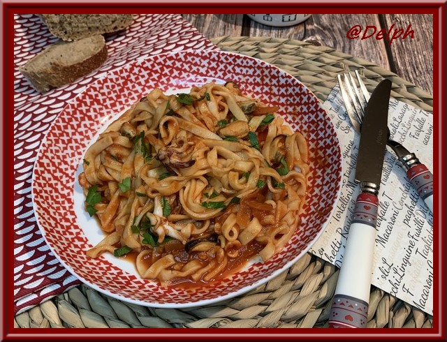 Fettucine marinara