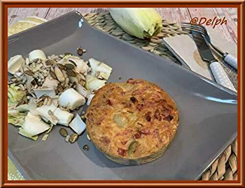 Clafoutis d’endives et de bacon