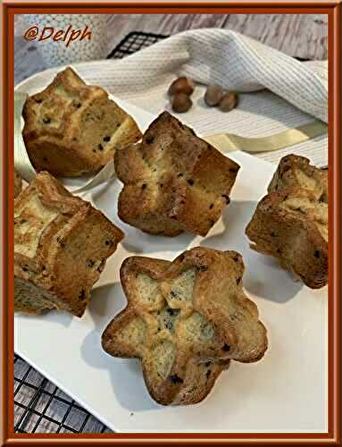 Petits gâteaux chocolat noisettes