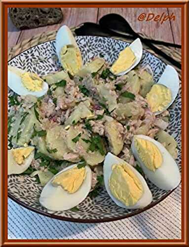 Salade de pommes de terre au thon