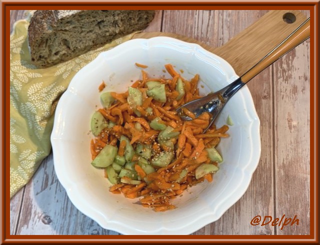 Salade de carottes coréenne