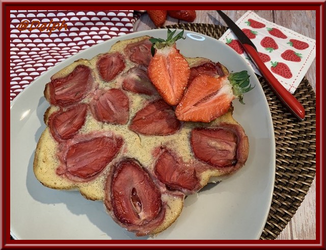 Cuajada aux fraises