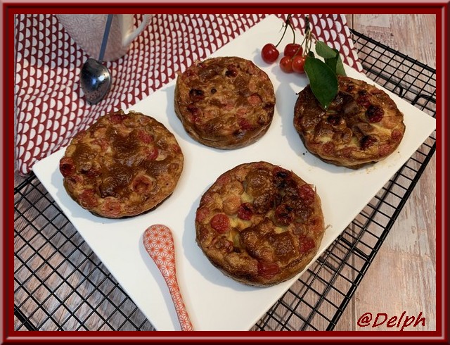 Petits clafoutis aux cerises de Pierre Hermé