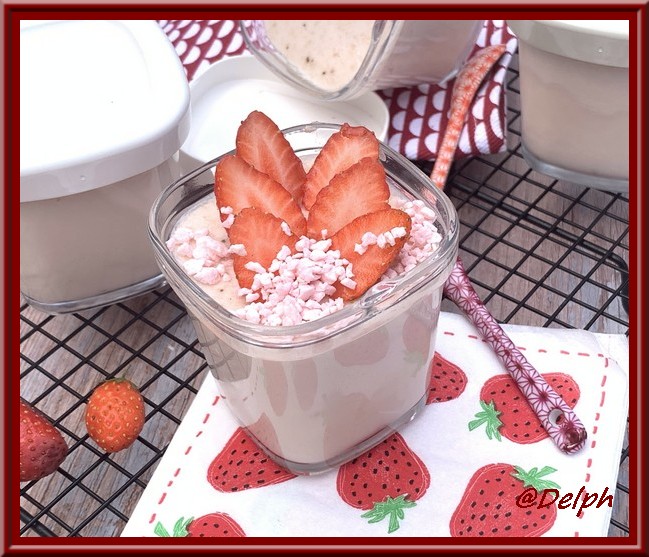 Yaourts à la fraise