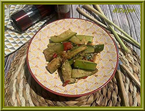 Courgettes à la Thaïe