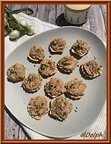Rillettes de sardines à la tomate