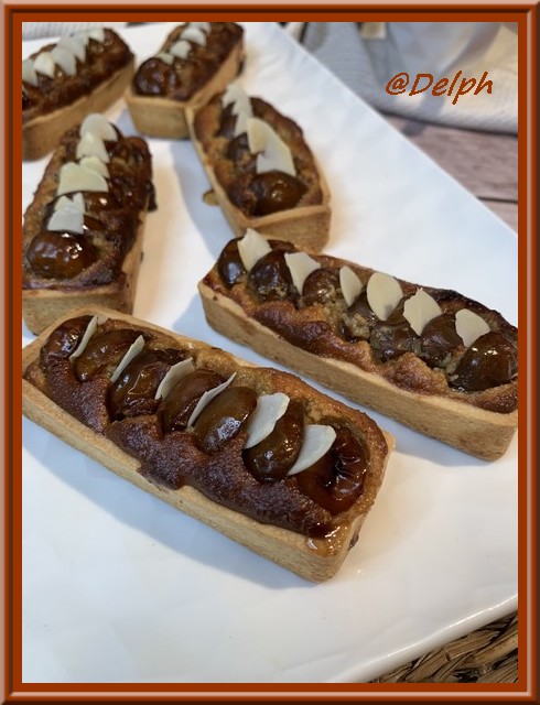 Tartelettes amandine aux mirabelles