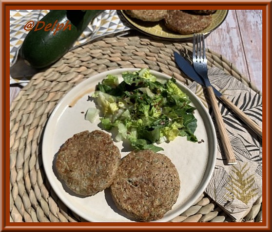 Galettes de courgette et bacon