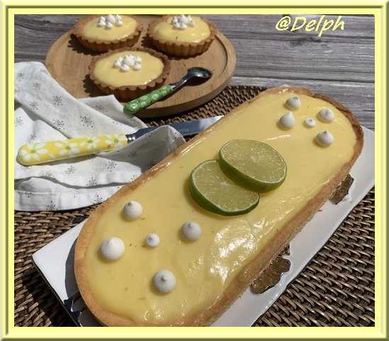 Tarte au citron vert