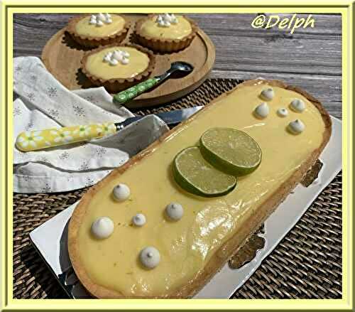 Tarte au citron vert