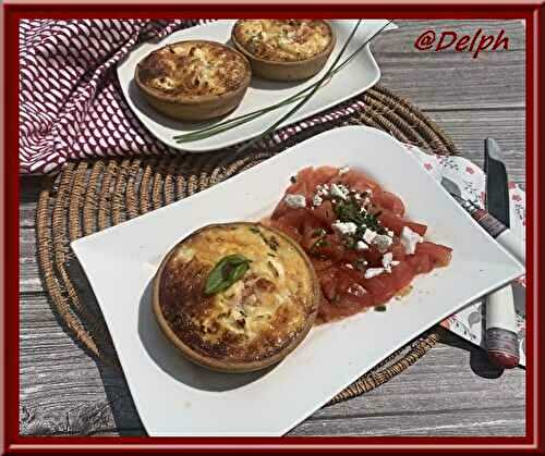 Tartelettes tomates mozza, féta