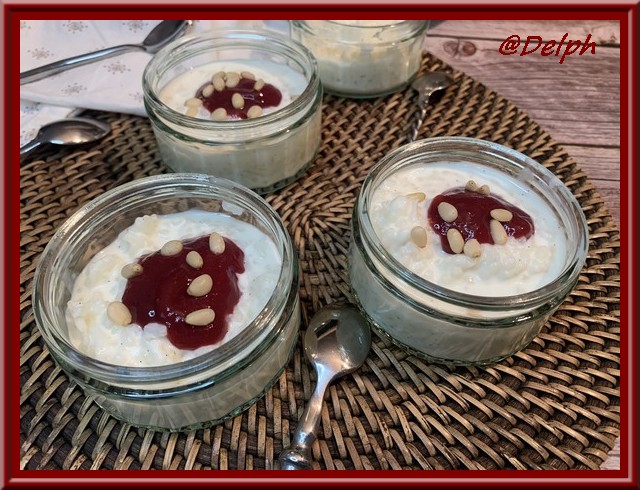 Riz au lait au mascarpone avec le Thermomix