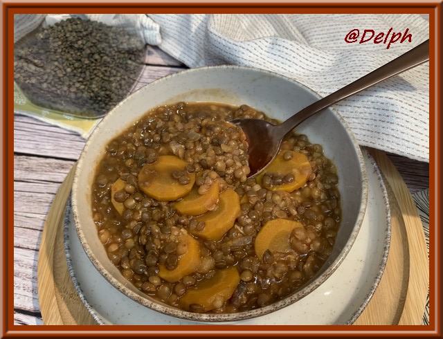 Soupe de lentilles avec le Cookéo