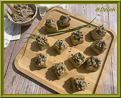 Tartinade de sardine à l’échalote