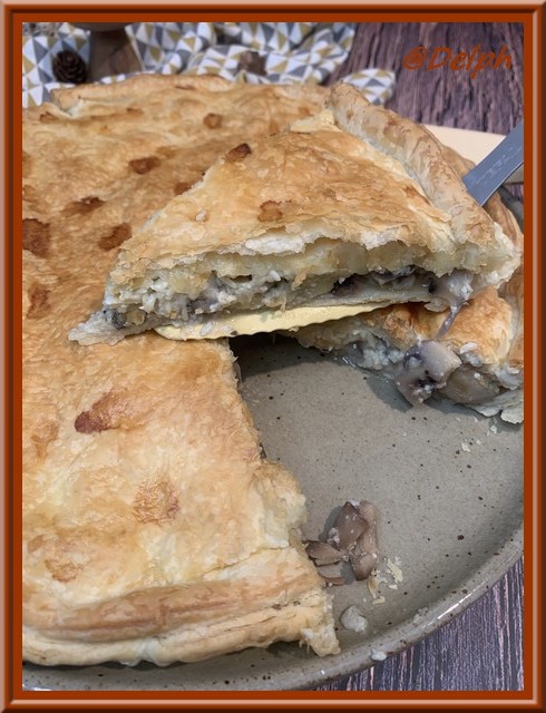 Tourte aux champignons