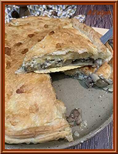 Tourte aux champignons