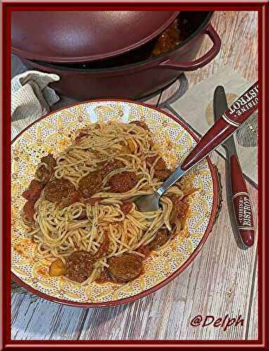 Bolognaise au chorizo