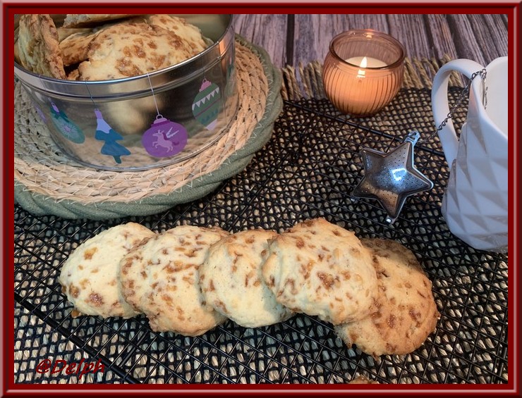 Cookies aux éclats de caramel