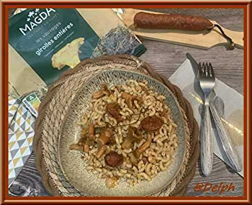 Coquillotto aux girolles et chorizo