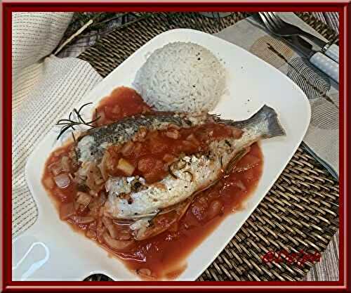 Daurade royale à la provençale