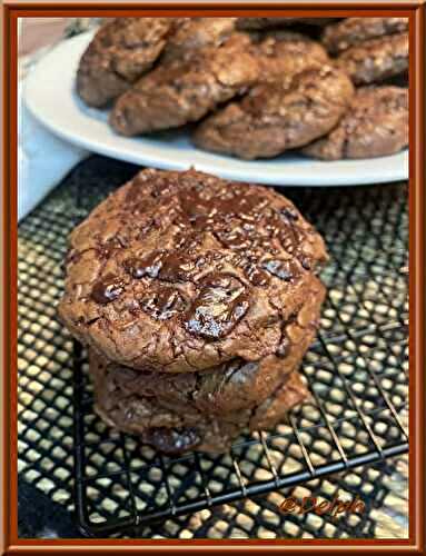 Outrageous chocolate cookies de Martha Stewart