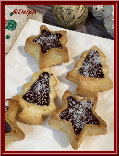 Financiers au chocolat et noix de coco