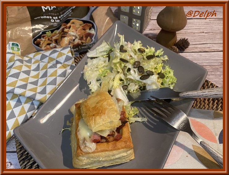 Vol au vent forestier