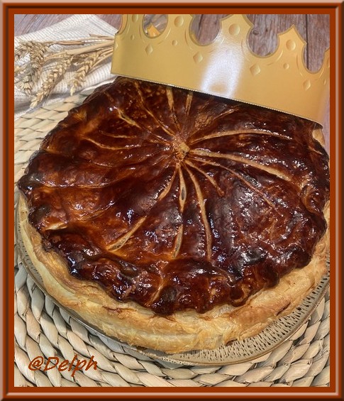 Galette des rois à la crème d’amande de Guy
